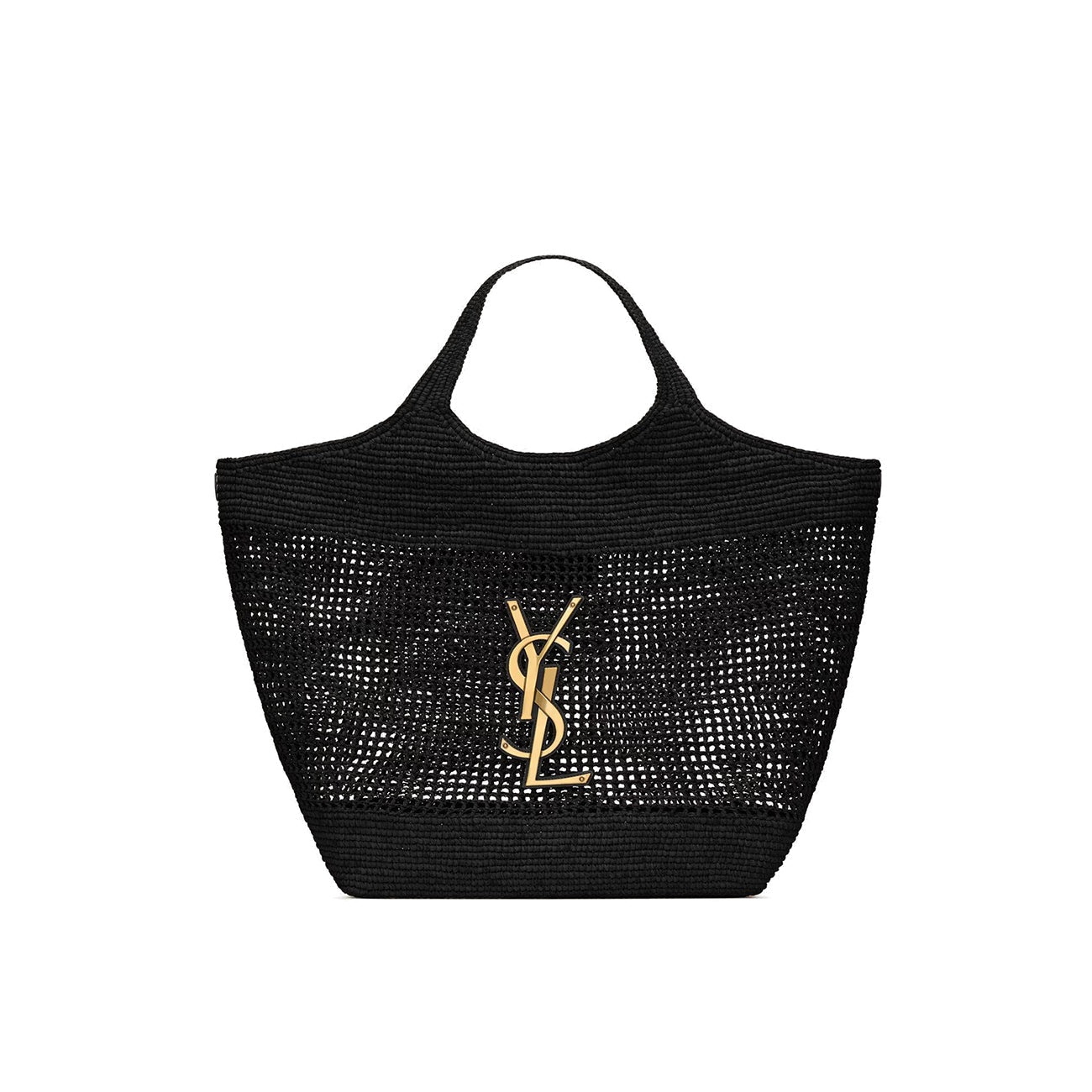 YSL ICARE in raffia