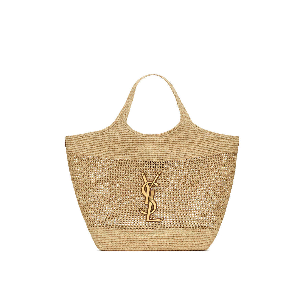 YSL ICARE in raffia